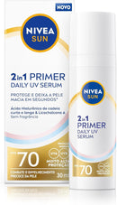 NIVEA Sun Protetor Solar Facial 2in1 Primer Daily UV Serum