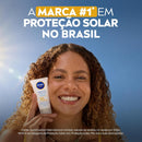 NIVEA SUN Protetor Solar Facial Toque Seco Antissinais, 40ml, Alta Proteção UVA/UVB, Controla a Oleosidade, Previne Envelhecimento, Textura Leve