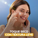 NIVEA SUN Protetor Solar Facial Toque Seco Antissinais, 40ml, Alta Proteção UVA/UVB, Controla a Oleosidade, Previne Envelhecimento, Textura Leve