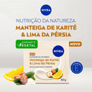 NIVEA Sabonete Vegetal Nutrição Da Natureza Manteiga De Karité & Lima Da Pérsia 80g (6 un)