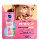 NIVEA SUN Protetor Solar Facial Tripla Proteção Loção Pele Radiante FPS