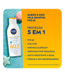 NIVEA SUN Protetor Solar Kids & Babies Pele Sensível FPS 60 125ml