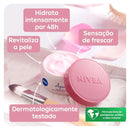 NIVEA Creme Facial Hidratante em Gel Aqua Rose 50ml - Com Ácido Hialurônico e Água de Rosas orgânica, este hidratante em gel de rápida absorção hidrata a pele por 48 horas